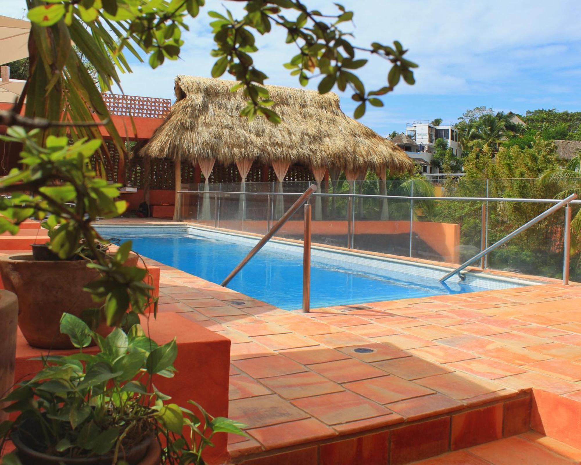 Casa Pepe Hotel Sayulita Ngoại thất bức ảnh Rooftop pool at Hotel Xel-Há